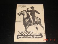 4103: Zorros grausamer Schwur (Richard Blasco) Tony Russel, Marie Jose Alfonso, Robert Paoletti, Jesus Puente, Mirella Maravidi, Jose Rubio, Angelo Cecconi, Jose Maria Seoane
