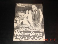 4373: Höchster Einsatz Laredo (Fielder Cook) Henry Fonda, Joanne Woodward, Jason Robards, Charles Bickford, BBurgess Meredith, Robert Middleton, Paul Ford