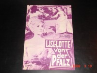4396: Liselotte von der Pfalz (Kurt Hoffmann) Heidelinde Weis,  Harald Leipnitz Hans Caninenberg, Karin Hübner, Erwin Linder, Robert Dietl, Friedrich von Thun, Karla Chadimova, Andreas Blum, Else Quecke, Joachim Teege