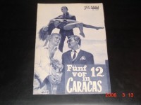 4404: Fünf vor 12 in Caracas ( Marcello Baldi )  George Ardisson, Pascale Audret, Christa Lindner, Luciana Angiolillo, Harald Leipnitz, Horst Frank, Patrick Bernard, Salvatore Borgese, Marion Merlin