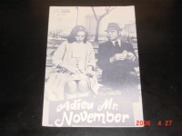 5231: Adieu Mr. November,  Sandy Dennis,  Anthony Newley,