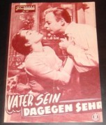 537: Vater sein dagegen sehr (Kurt Meisel) Heinz Rühmann,  Marianne Koch, Hans Leibelt, Maren-Inken Bielenberg, Rolf Pinegger, Paul Esser, Edith Schollwer, Agnes Windeck, Hans-W. Anders, Luigi Malipiero, Kurt Meisel, Franz-Otto Krüger