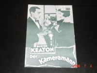 6409: Der Kameramann,  Buster Keaton,  Marceline Day,