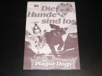 7852: Die Hunde sind los,  ( Plague Dogs )  ( Martin Rosen )
