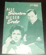 794: Alle Sünden dieser Erde (Fritz Umgelter) Barbara Rütting, Ivan Desny, Hannelore Bollmann, Paul Dahlke, Peter Vogel, Herbert Kroll, Wolfgang Büttner, Elfe Gerhard, Albert Lieven, Georg Thomas