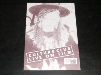 8144: Culture Club live on Film  ( Boy George )