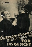 896: Sherlock Holmes sieht dem Tod ins Gesicht (Roy William Neill) Basil Rathbone, Nigel Bruce, Gerald Hamer, Paul Cavanagh, Arthur Hohl, Kay Haring, Miles Mander, Gale Sondergaard, Dennis Hoey, Vernon Downing, Mary Gordon