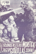 5968: Frankensteins Monster jagen Gozillas Sohn ( Jun Fukuda ) Tadao Takashima, Beverly Maeda, Akira Kubo,