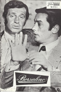 5761: Borsalino ( Jacques Deray ) ( schwarz glatt ) Jean Paul Belmondo,  Alain Delon, Michel Bouquet, Catherine Rouvel,