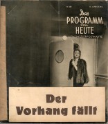 1471: Der Vorhang fällt ( Aufkleber )  Anneliese Uhlig,  Rudolf Fernau,