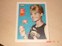 Mein Film 1960/24:  Brigitte Bardot  Rückseite