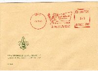 Österreich : Pfadfinder roter Freistempel  1968  auf Brief