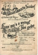 s´ alte Häuserl drausst in Nussdorf ( A Stückerl Alt Wien ) ( Leopold Anderle ) ( Karl Weinstabl )
