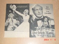 Der letzte Mann: Sonderprogramm Romy Schneider Hans Albers