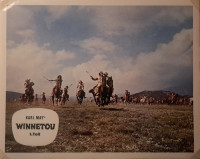 Winnetou I : Aushang: Reitende Apachen mit Winnetou ...