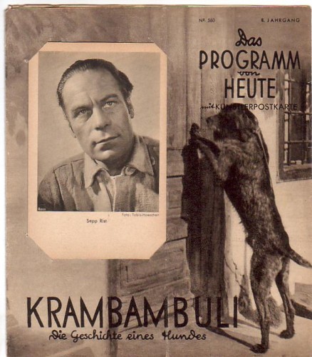 1633: Krambambuli, Rudolf Prack, Sepp Rist, Elise Aulinger,-