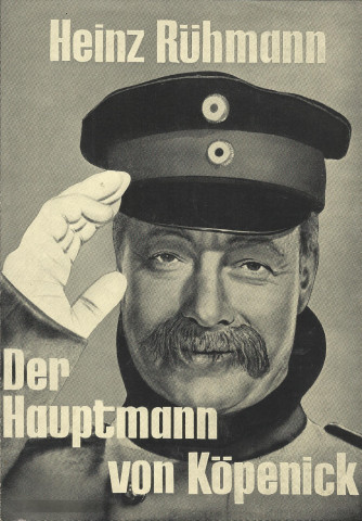 Der Hauptmann von Köpenick ( Helmut Käutner ) Heinz Rühmann, Hannelore