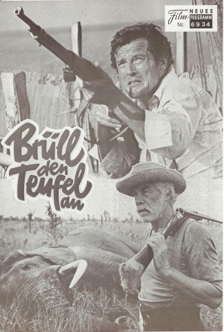 6934 Brüll den Teufel an, Lee Marvin, Roger Moore, Barbara Parkins