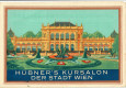 Wien XIX: Gruß aus Schlosshotel Kobenzl Prospekt mit Autogrammen Fritz Grünbaum Steiner und 1 Prospekt mit weiteren Autogramm