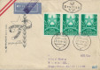 FDC: Nr: 0947 25.6.1949 Österreichischer Esperanto Kongress mit Flugpost 3 x 20 Groschen