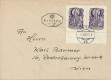 FDC: Nr: 0948 6.8.1949 1000 Geburtstag des Heiligen Gebhard ( Eckrandstück ! )