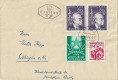 FDC: Nr: 0963 2.10.1950 Josef Madersperger ( Nähmaschine ) Bedarfsbrief nach Deutschland