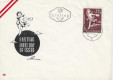 FDC: Nr: 988: 10.3.1952 Tag der Briefmarke 1951 Amor auf Schmuck Kuvert Linz 1
