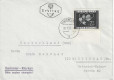 FDC: Nr: 985: 26.1.1952 Olympische Spiele auf Brief ( unteres Randstück )