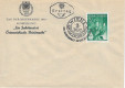 FDC: Nr: 974 2.12.1950 Tag der Briefmarke ( Jahrhundert ) auf Schmuck Kuvert