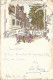 Italien: Gruß aus Görz Litho 1894 ( Vorläuferkarte ) Cur Pension Wiener Heim
