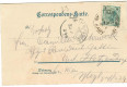 NÖ: Gruß aus Hadersdorf am Kamp 1901 herrliche Strassenfront nach Wien gelaufen