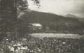 OÖ: Gruß aus Bad Ischl 1908 Warten auf die Ankunft von Kaiser Franz Josef