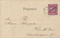 Gruß aus Bechyne in Böhmen 1901 Naimesti, Ring, usw.