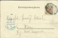 Vorarlberg: Gruß aus Bregenz Litho 1899 Kloster Riedenburg, Neue Post usw..