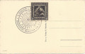 Vorarlberg: Offizielle Festpostkarte 12. Bundesschiessen 1935 mit Sonderstempel
