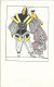 Wiener Werkstätte Postkarte Nr: 832 2 Masken Marie Likarz