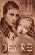 1351: Desire ( Ernst Lubitsch ) ( rötlich ) Marlene Dietrich,  Gary Cooper,  Akim Tamaroff, John Halliday,