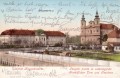 Ungarn: Gruß aus Nagyvaradrol,  1912,  Puspöki palota es szekesegyhaz.