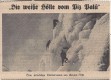 Die weisse Hölle von Piz Palü, Leni Riefenstahl  ( Original Zeitungsausschnitt aus den 30er Jahren )