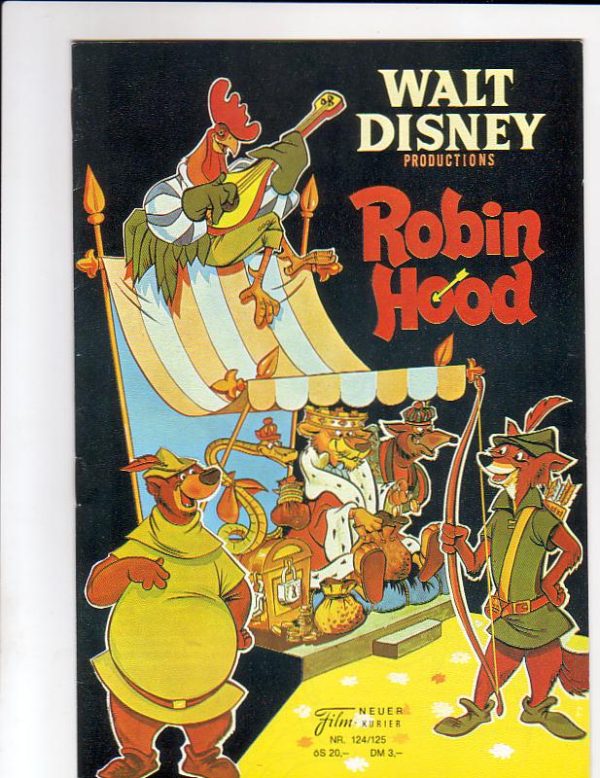 124/125: Robin Hood, ( Walt Disney )