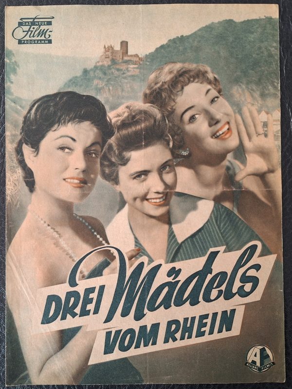 Drei Mädels vom Rhein ( Georg Jacoby ) Fita Benkhoff, Topsy Küppers, Gardy Granass, Angelika Meissner, Siegfried Breuer jr., Margit Saad,