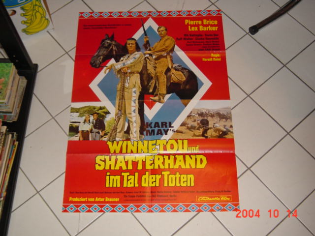 Winnetou und Shatterhand im Tal der Toten A 1 Lex Barker
