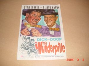 Die Wunderpille, Stan Laurel und Hardy,