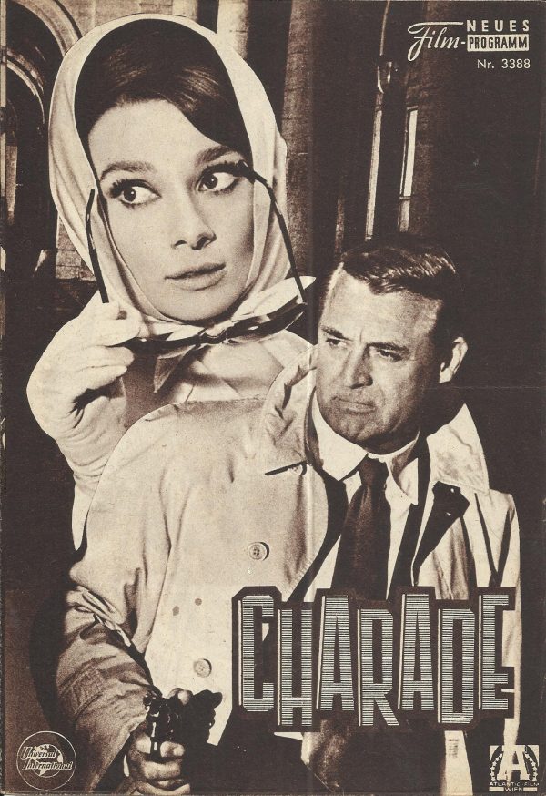 3388: Charade (Stanley Donen) Cary Grant, Audrey Hepburn, Walter Matthau, James Coburn, George Kennedy, Ned Glass, Dominique Minot, Thomas Chelimsky, Jaques Marin