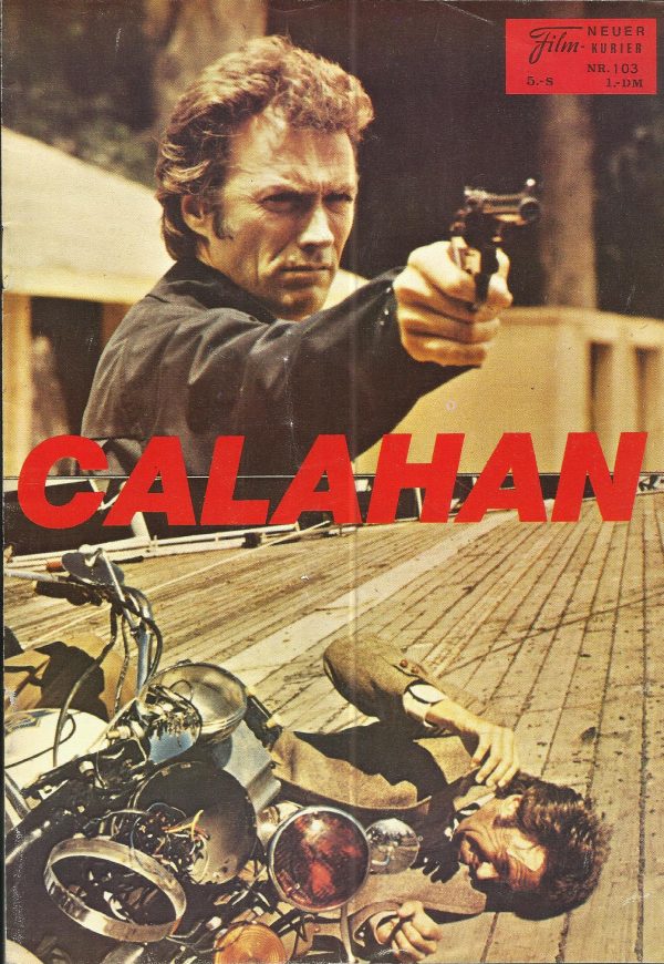 103: Calahan ( Ted Post ) Clint Eastwood, Hal Holbrook, Mitchell Ryan, Robert Ulrich,