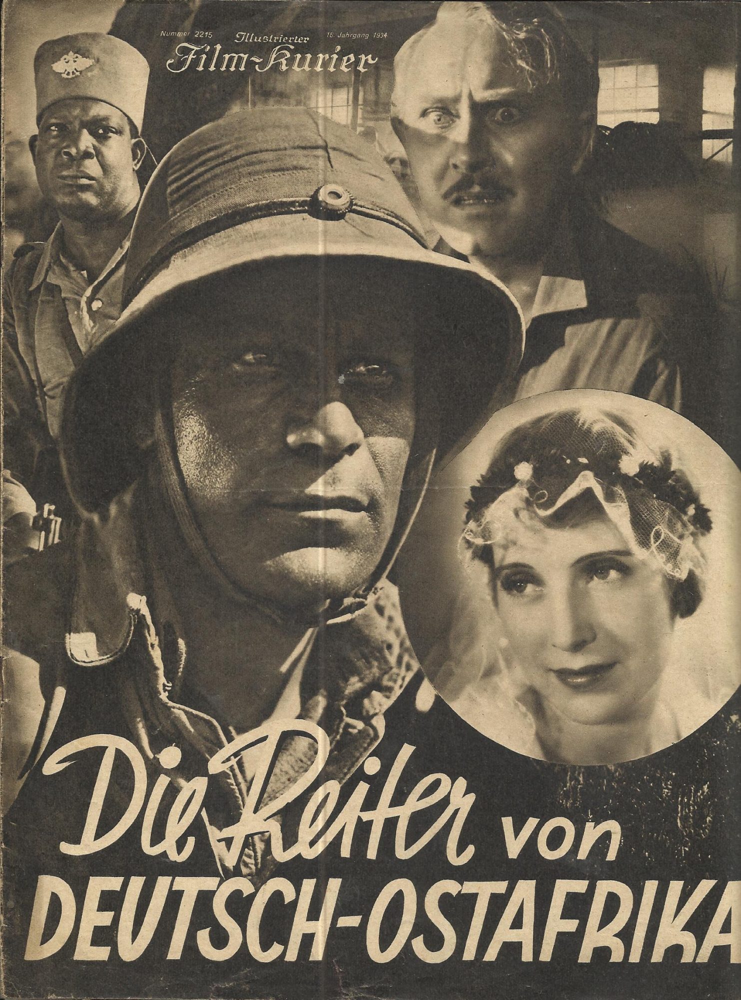 2215: Die Reiter von Deutsch - Ostafrika ( Reichskolonialbund ) ( Herbert Selpin ) Sepp Rist, Peter Voß, Ilse Strobrawa,
