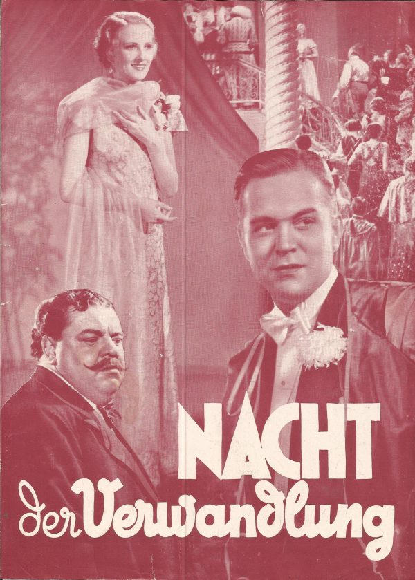 Nacht der Verwandlung ( Heinz Deppe ) Heinrich George, Gustav Fröhlich,