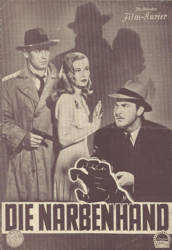 1145: Die Narbenhand ( This Gun for Hire ) Veronica Lake, Alan Ladd, Robert Preston,