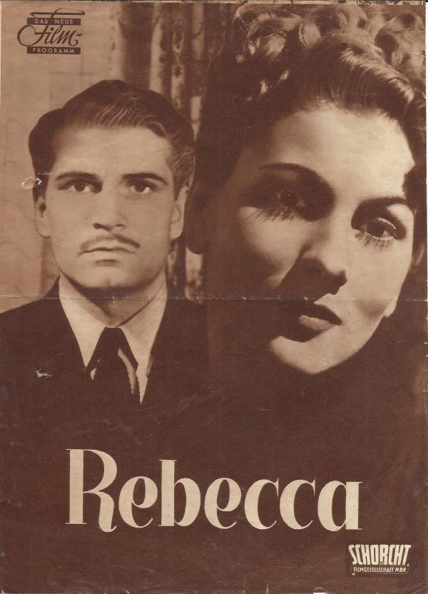 Rebecca ( Alfred Hitchcock ) Laurence Olivier, Joan Fontaine, George Sanders, Judith Anderson, Nigel Bruce, C. Aubrey Smith, Gladys Cooper
