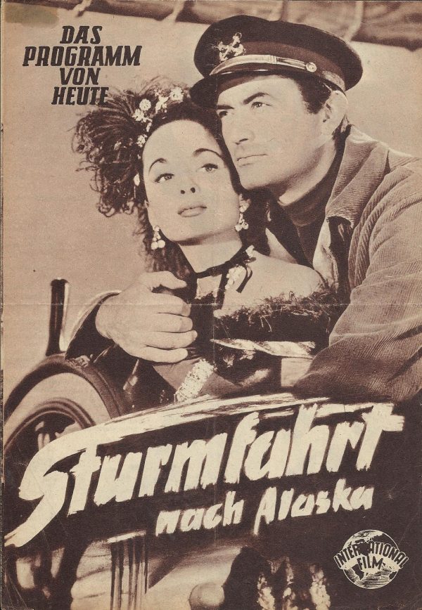 142: Sturmfahrt nach Alaska ( Raoul Walsh ) Gregory Peck, Ann Blyth, Anthony Quinn, John McIntire, Willy Eichberger,